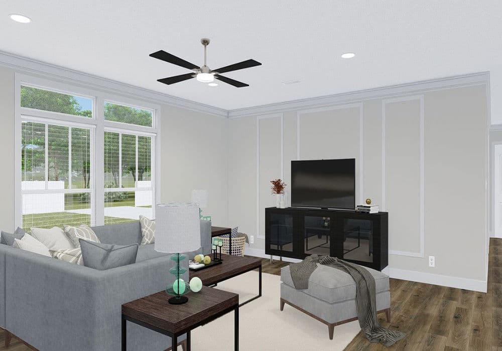 The armani interior home features