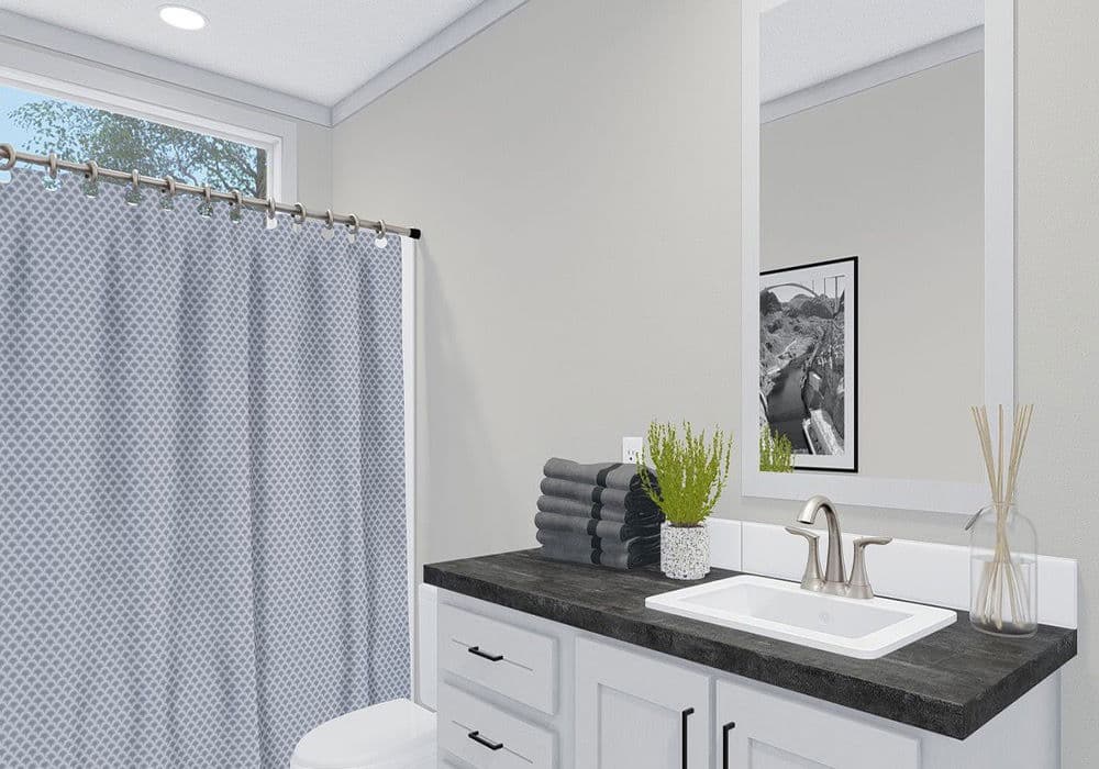 The armani bathroom home features