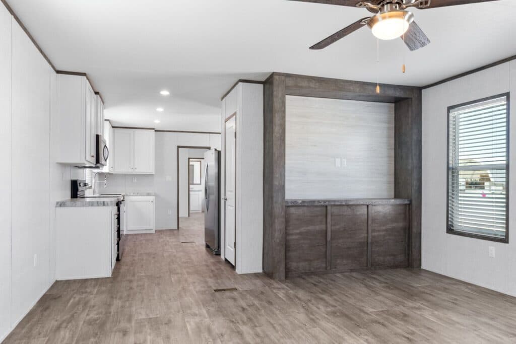 The nixon interior home features