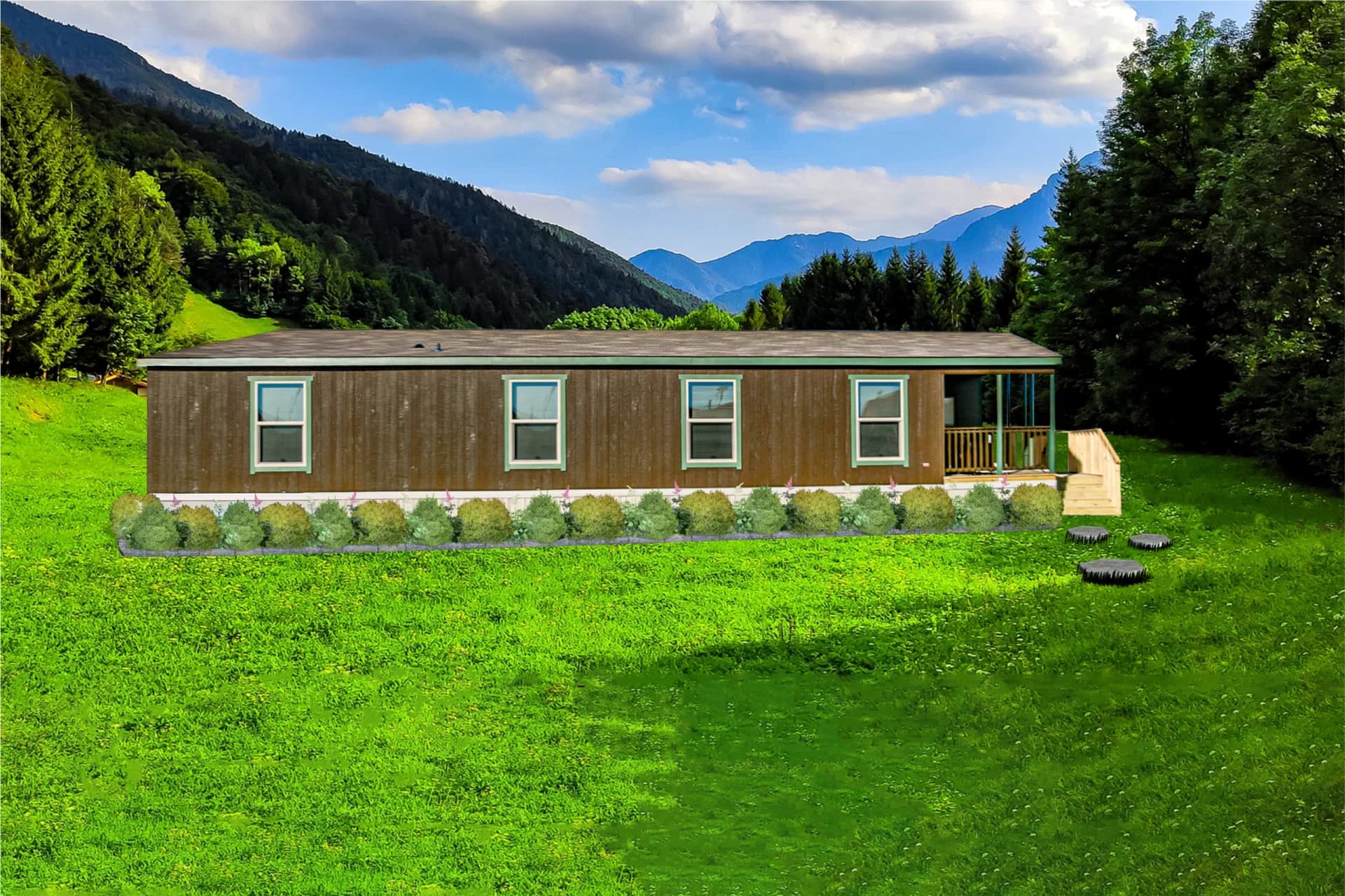 Classic c-3264-32b hero, elevation, and exterior home features