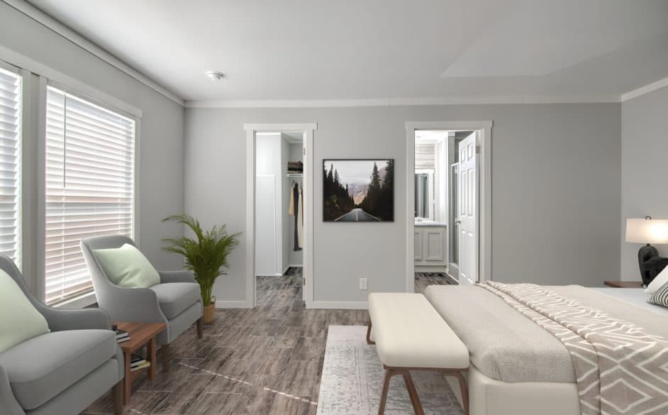 Sundown sanctuary k76p bedroom home features