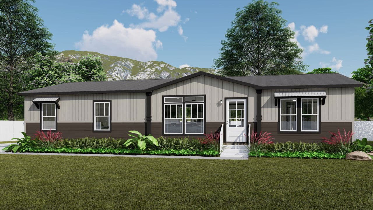 The armani hero, elevation, and exterior home features