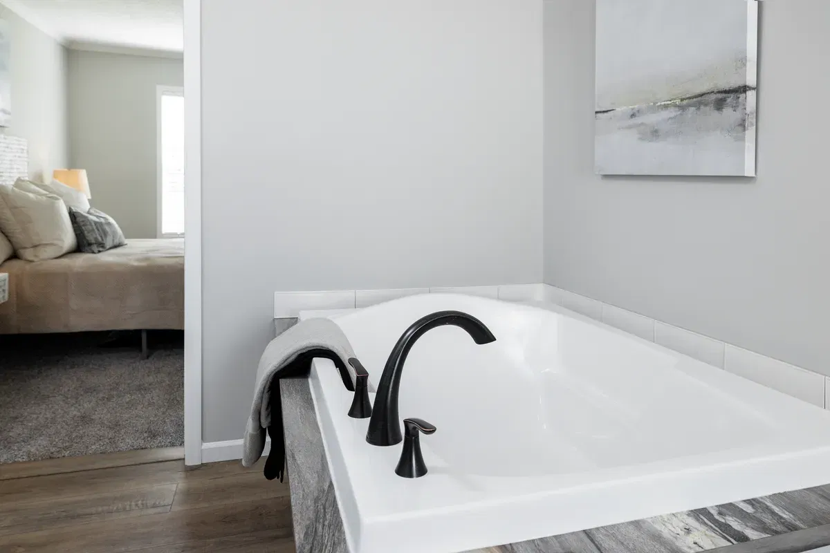 The jefferson bathroom home features