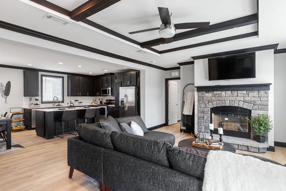 The versace interior home features