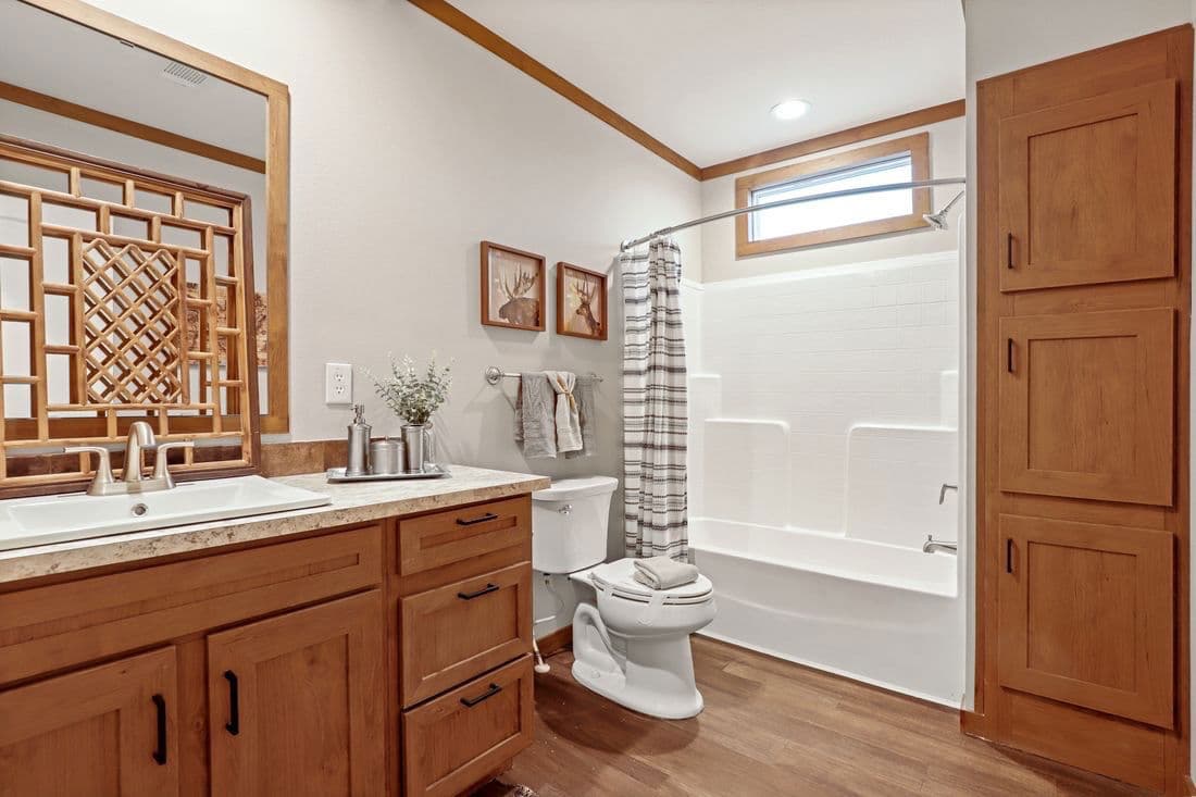 The durango bathroom home features