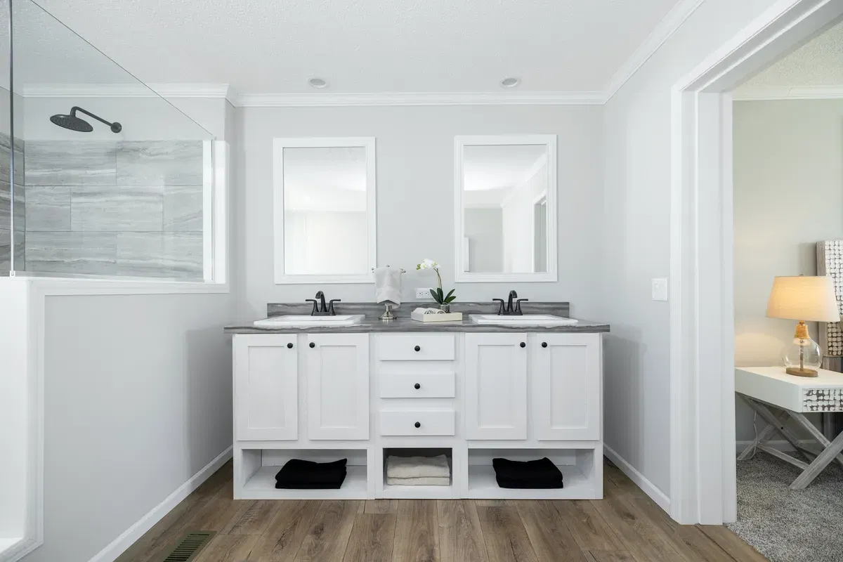 The jefferson bathroom home features