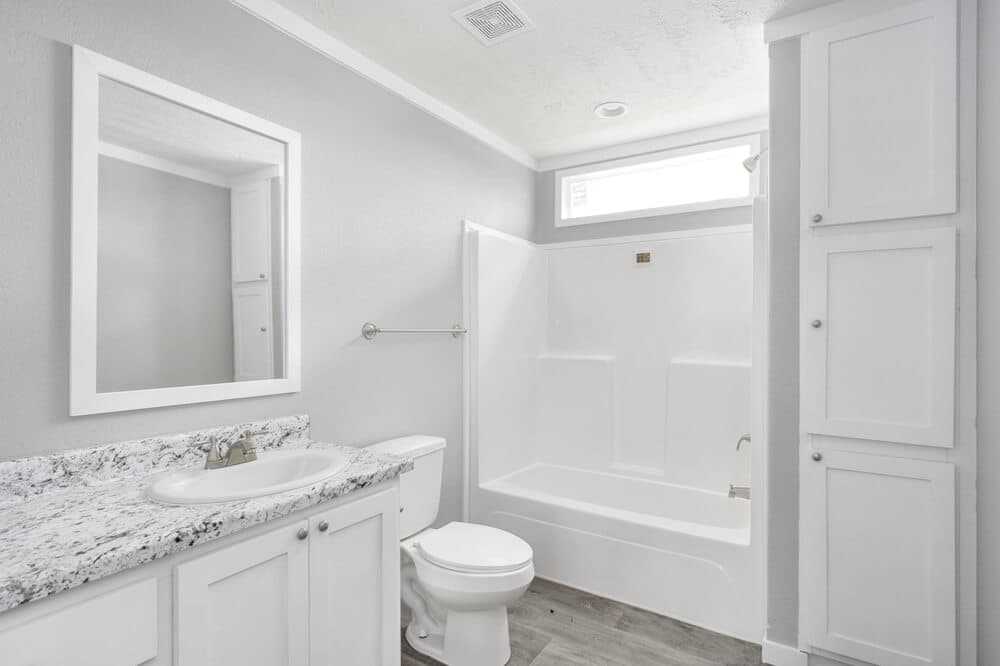 The charleston bathroom home features