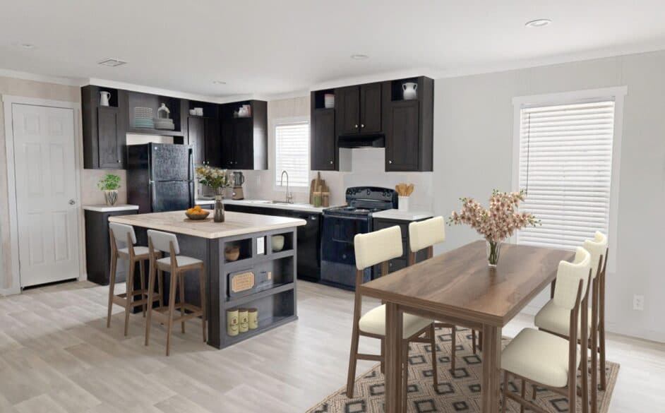 Frontier lodge t68s kitchen home features