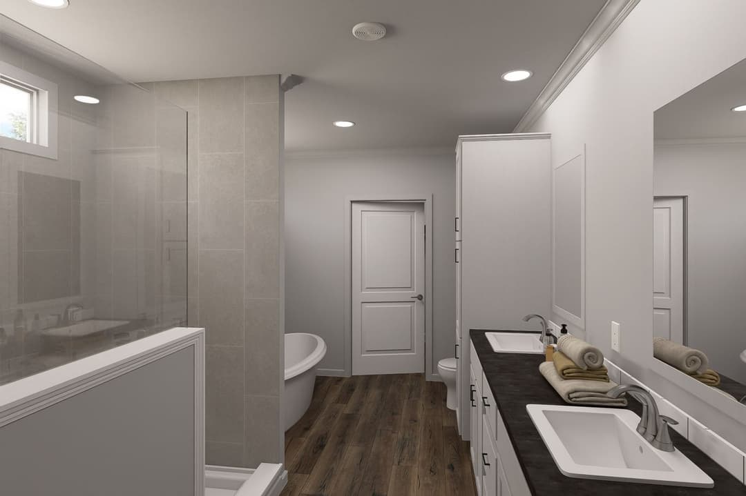 The vail 4 bathroom home features