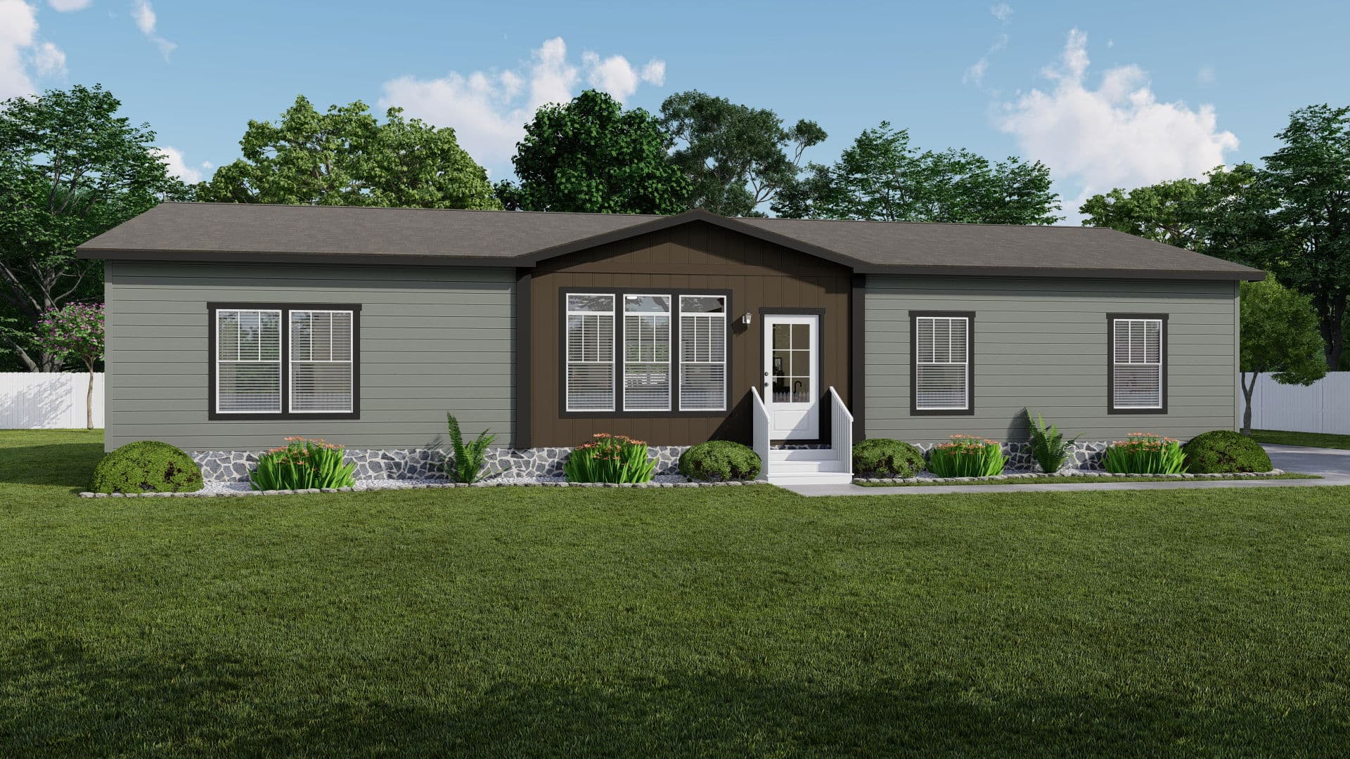 The sierra exterior home features