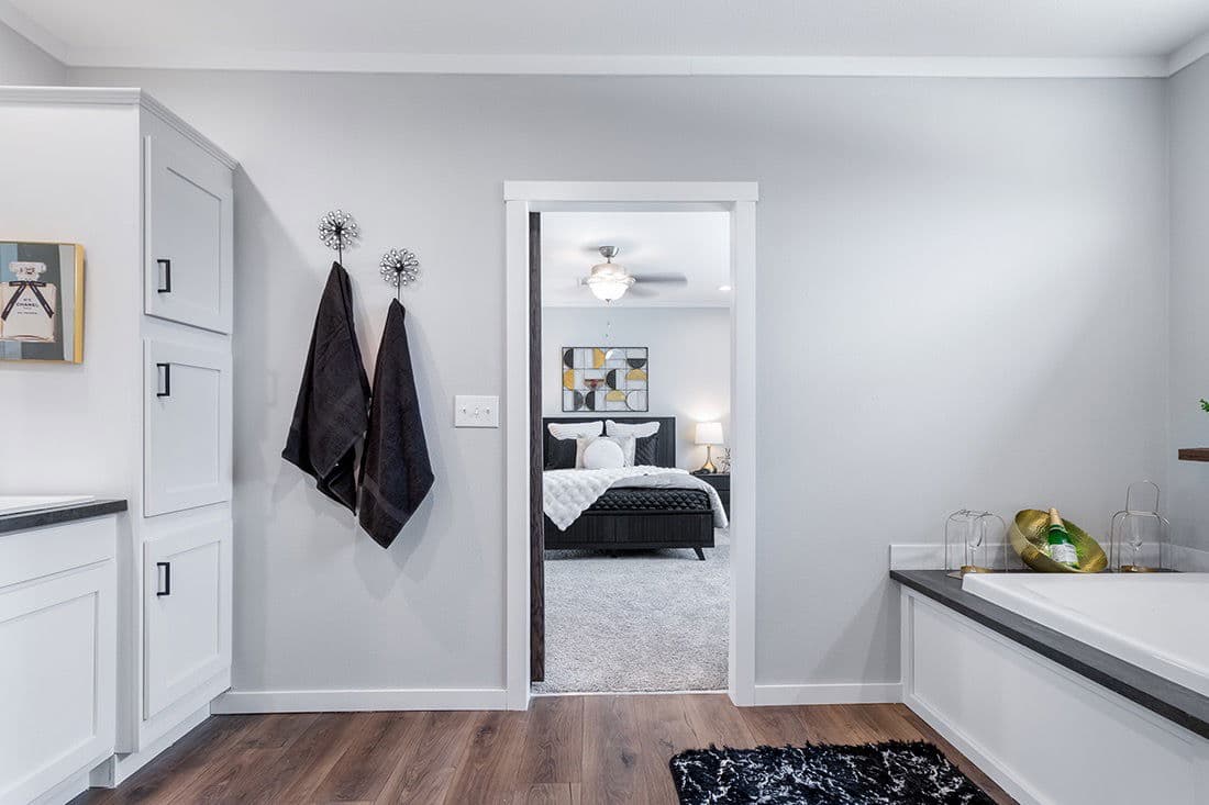 The chanel bathroom home features