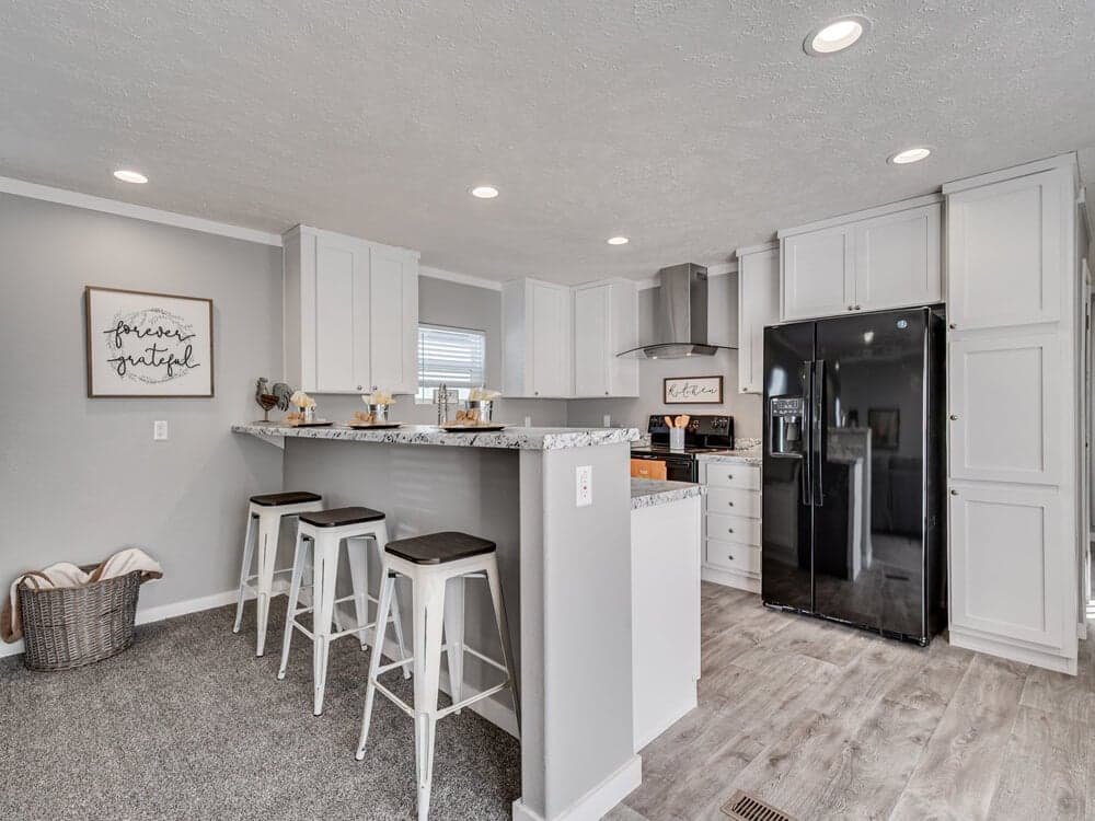 The big bo kitchen home features