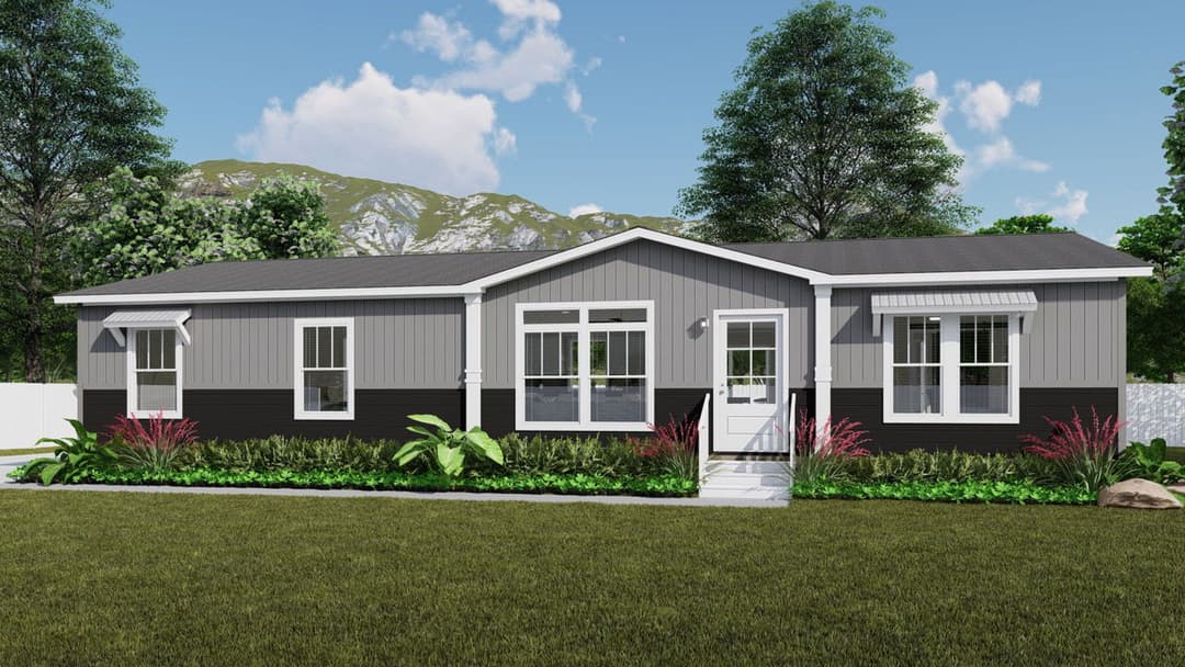 The armani hero, elevation, and exterior home features