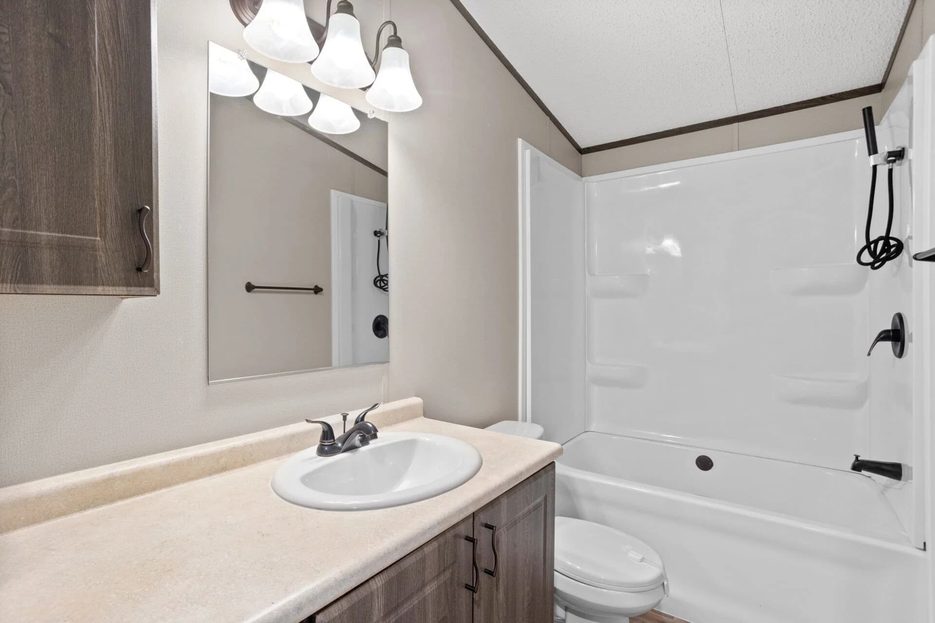 Classic bathroom home features