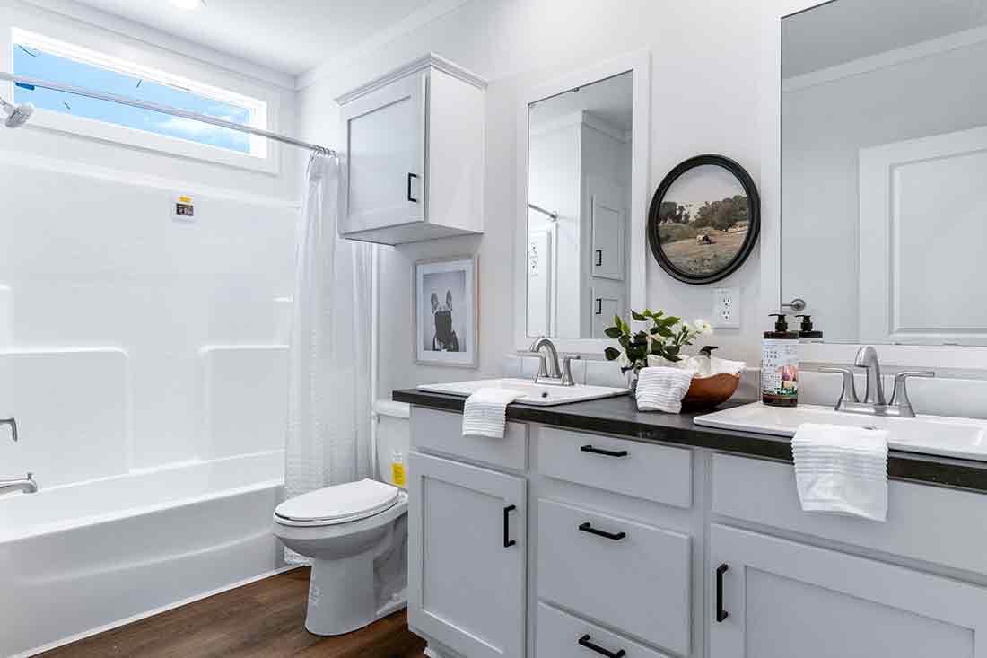 The sedona bathroom home features