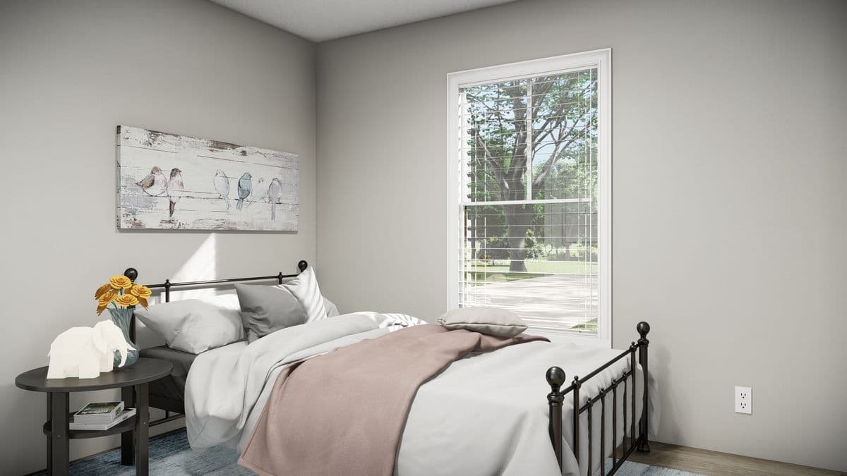 The revere bedroom home features