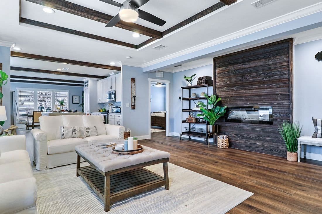 The vail interior home features