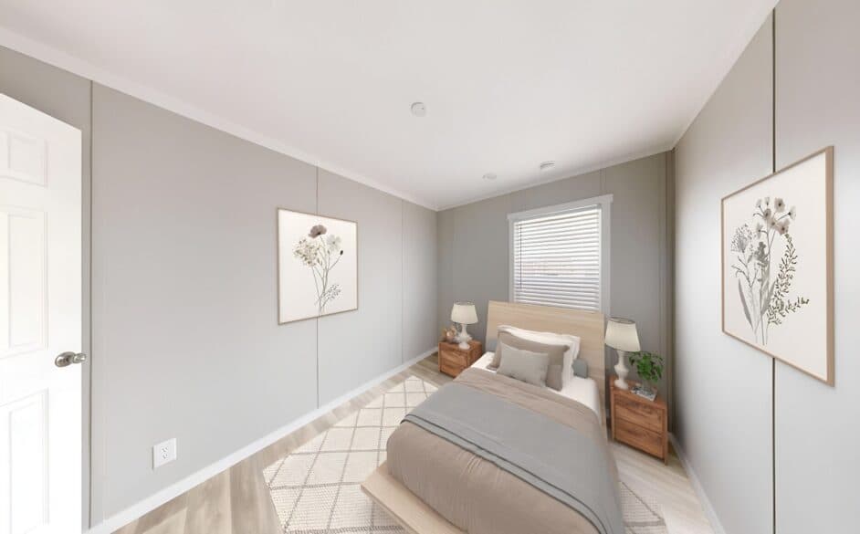 Frontier lodge t68s bedroom home features