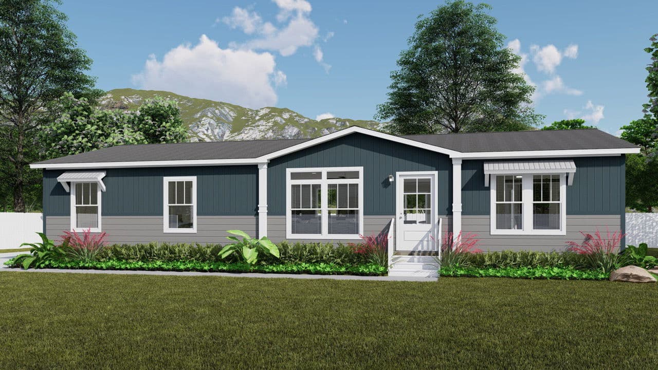 The armani hero, elevation, and exterior home features
