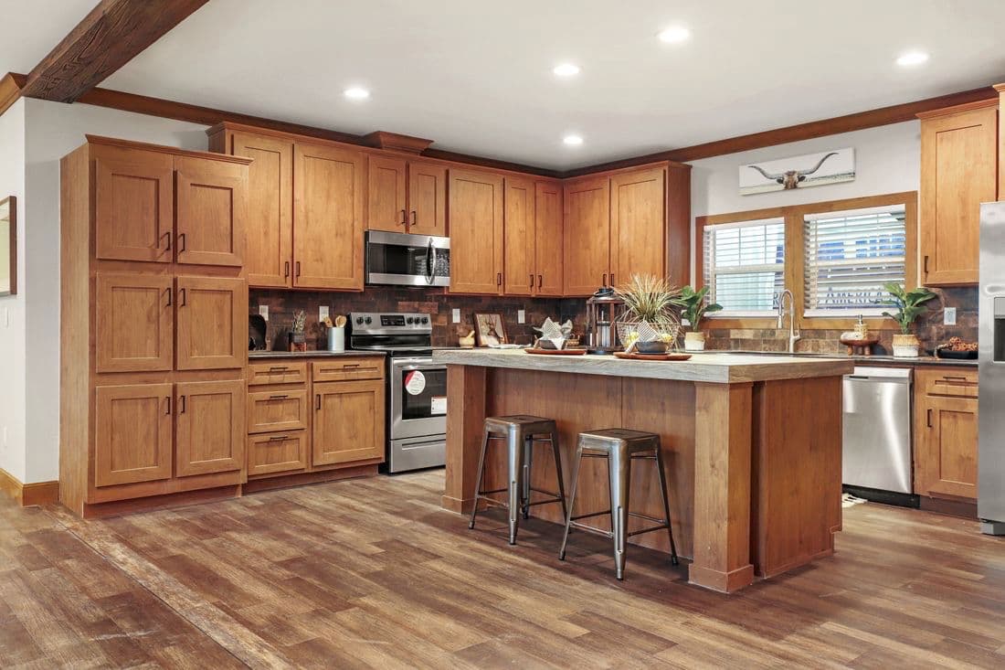 The durango kitchen home features