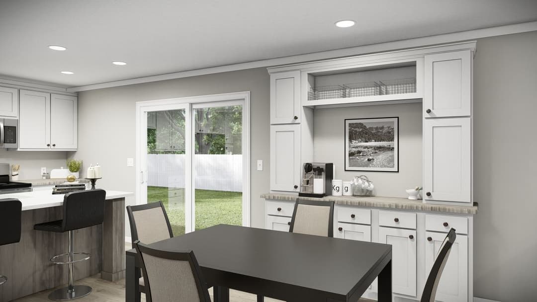 The revere interior home features