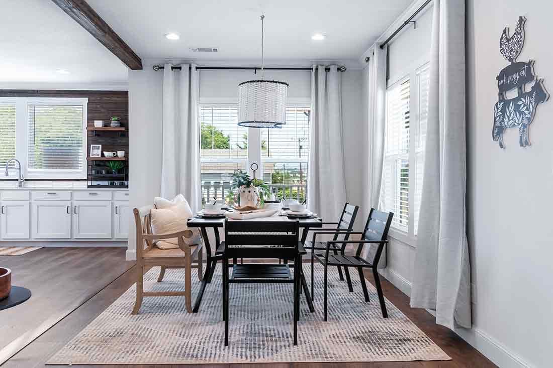 The sedona interior home features