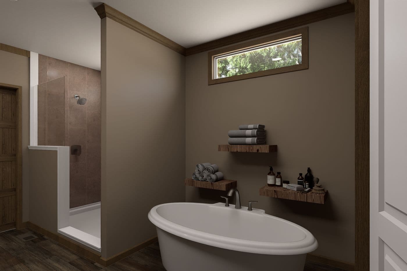 The vail 4 bathroom home features