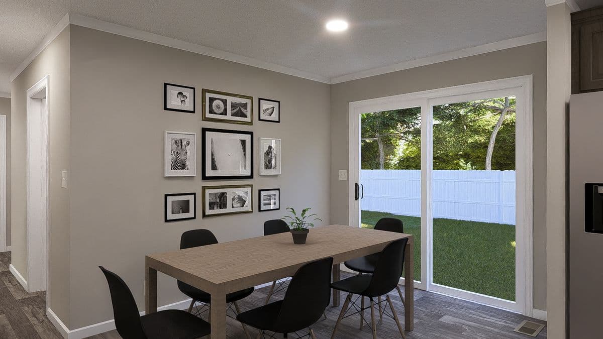 The lil' easy interior home features