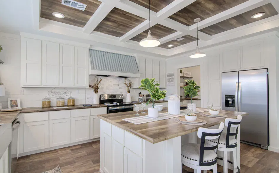 Oak creek homes kitchen home features