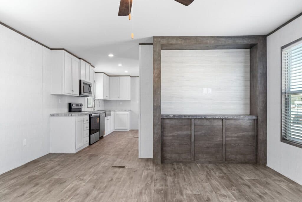 The nixon interior home features