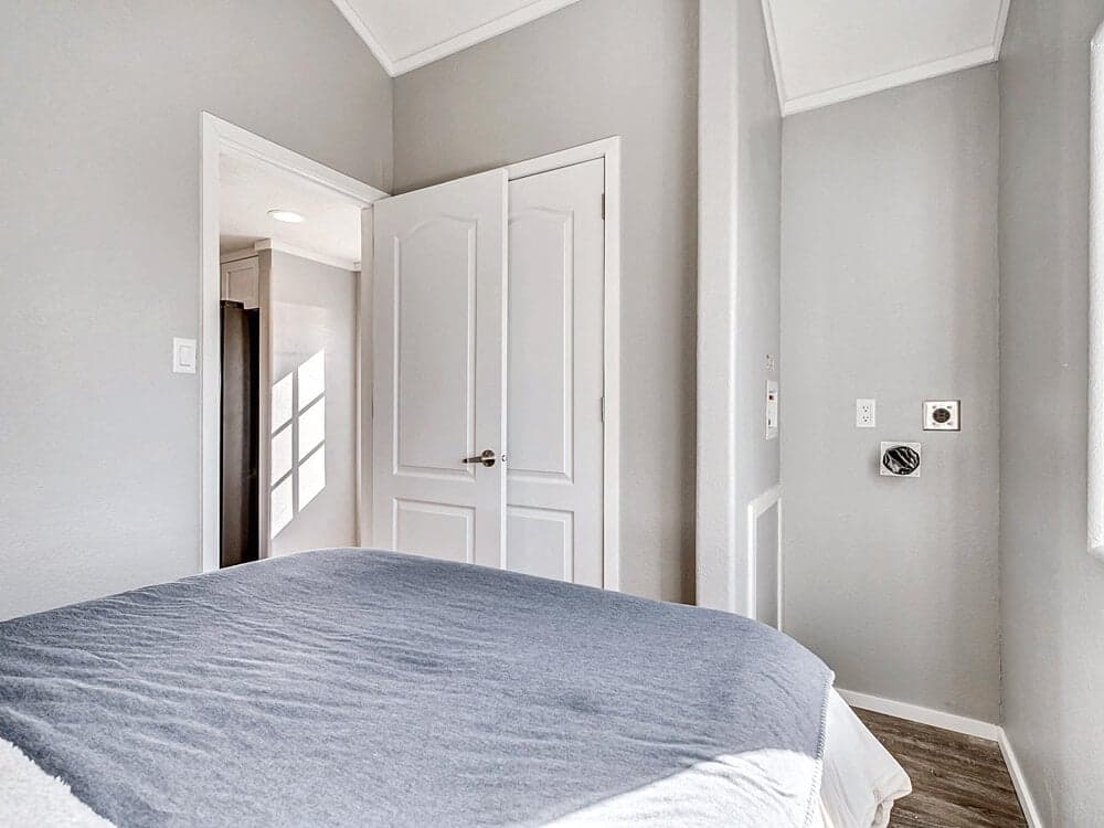 The copperwood bedroom home features