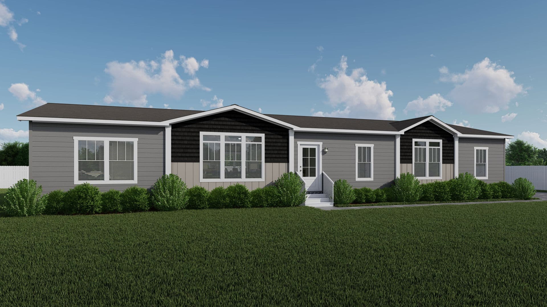 The atlas elevation, hero, and exterior home features