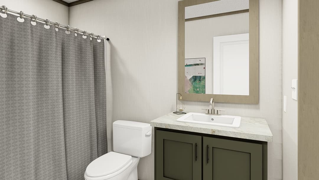 Snowcap bathroom home features