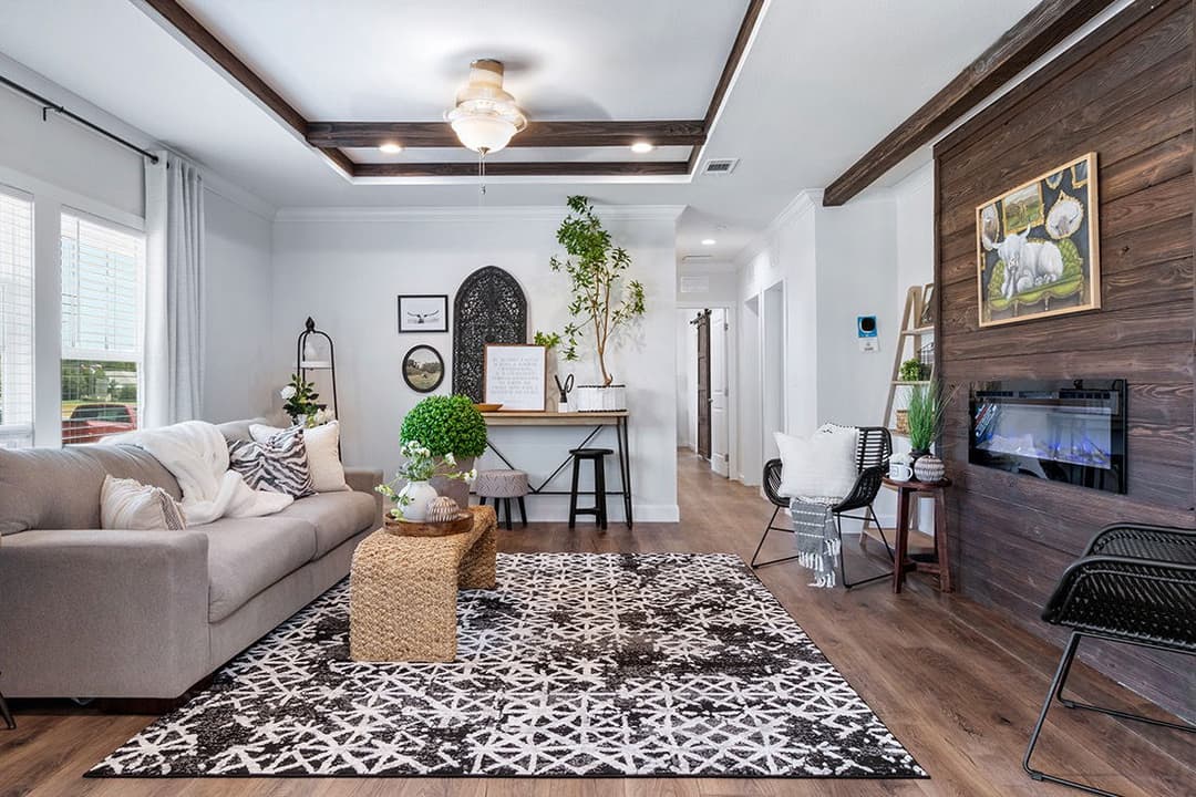 The sedona interior home features