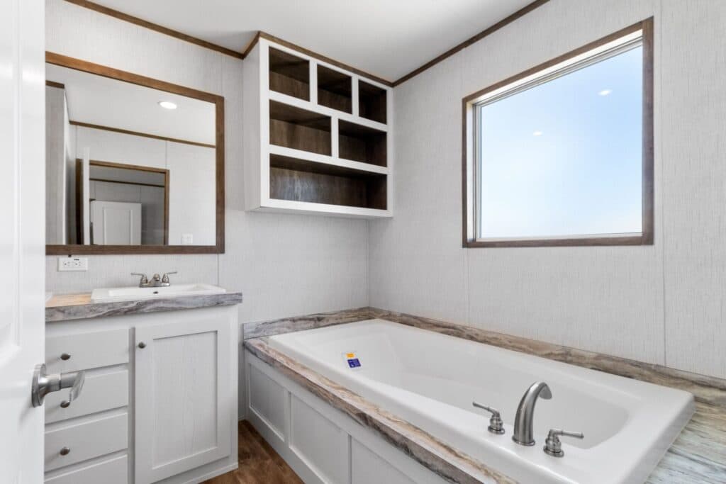 The nixon bathroom home features