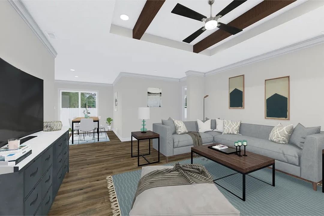 The monterey interior home features