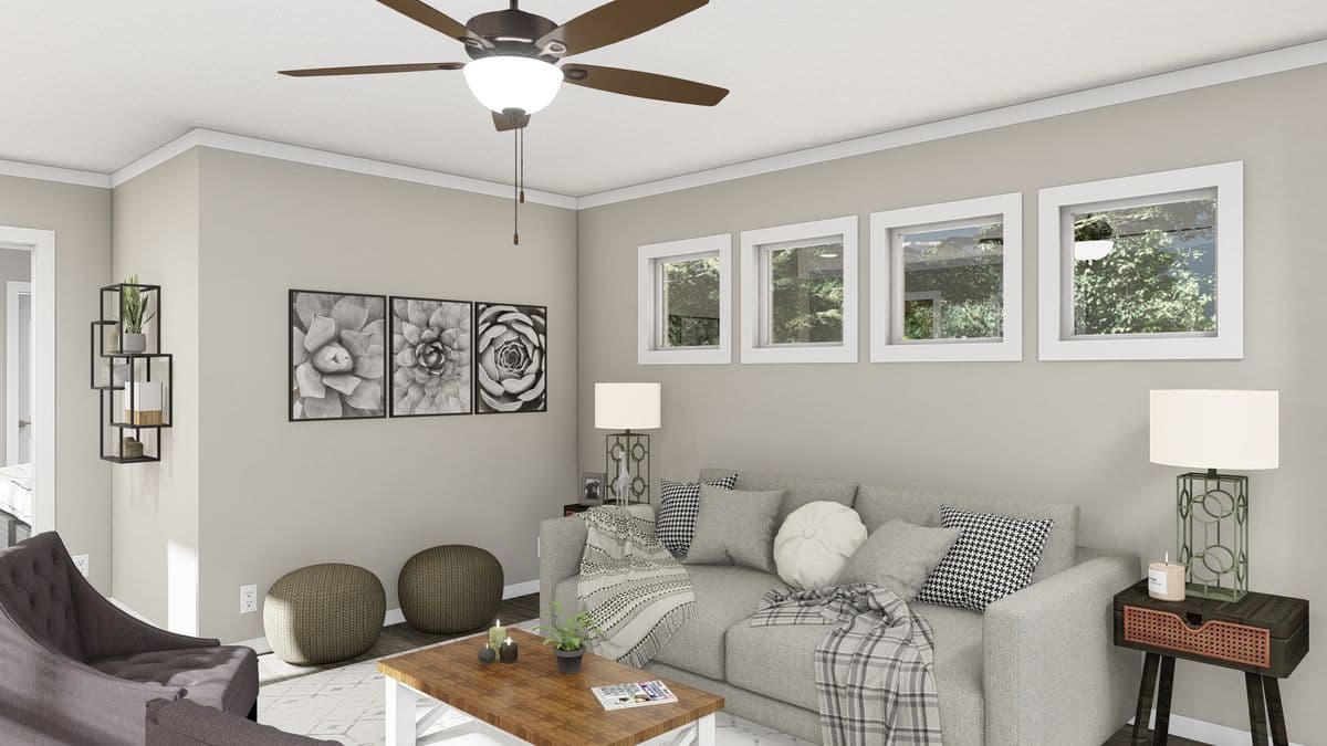 The alexander interior home features